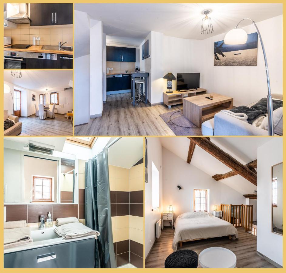 Maison En Duplex I Yvoire I Lac Leman I Medievale Exteriér fotografie