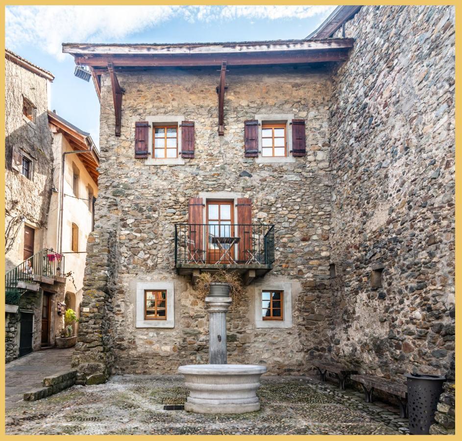 Maison En Duplex I Yvoire I Lac Leman I Medievale Exteriér fotografie